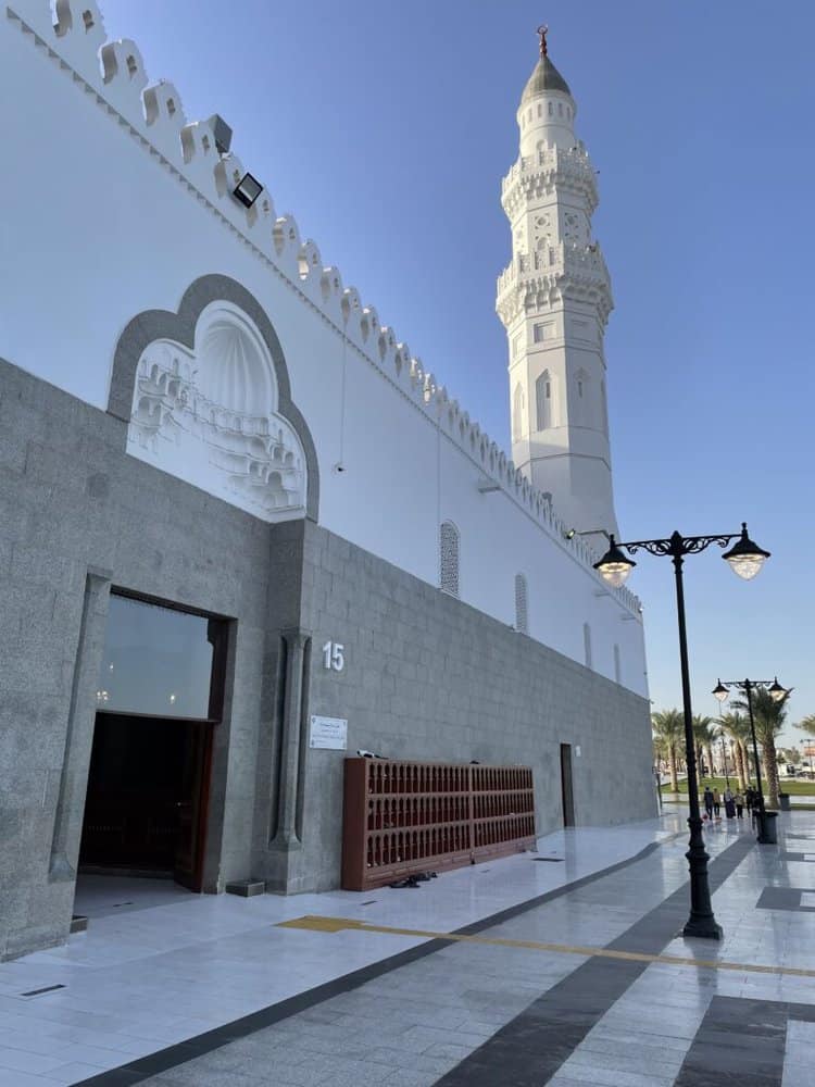 Ride side entrance of Masjid Al Quba