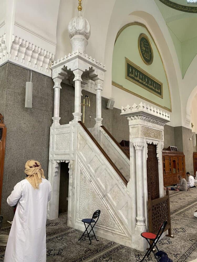 Mimbar of Masjid Al Quba